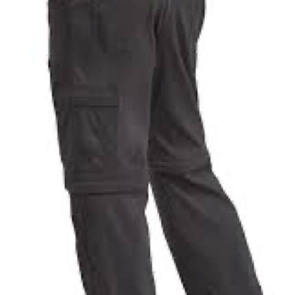 NWT Prana Mens Black Stretch Zion Scotchgard Convertible Hiking Pant Sz XXL $130 - Picture 8 of 8
